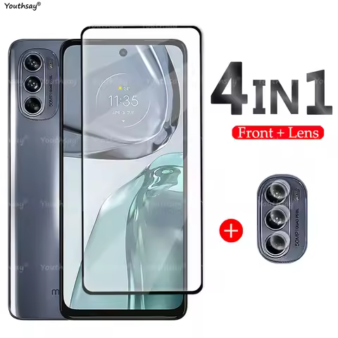 For Motorola Moto G62 Glass Moto G72 G62 5G G82 G52 G42 Tempered Glass Screen Camera Lens Protector 