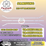 UA40H5003AR / UA40H5008AR / UA40H4200AR / UA40H5203AR SAMSUNG 40" LED TV BACKLIGHT LAMPUT 40H5003AR 