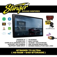 Stinger T5 Ultra Android Player 4GB RAM 64GB Storage Android 13 8 Core CPU 1K INCELL SCREEN 360° Cam