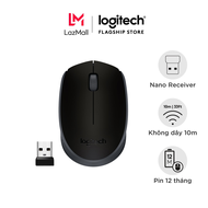 Chuột không dây Logitech B170 - đầu thu USB 2.4Ghz pin 1 năm nhỏ gọn thiết kế thuận cả 2 tay phù hợp