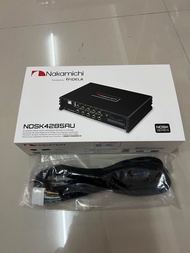 NDSK4285AU Nakamichi DSP 2in 8out Amp80x4Ch EQ31Band Bluetooth Appcontrol PC software Nakamichi สินค้าใหม่ ส่งจาก มุกดาหาร เครื่องเสียงติดรถยนต์