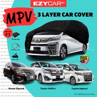 Car Cover Outdoor Protection Waterproof Automobile Exterior Car Covers Kereta Selimut Kereta MPV