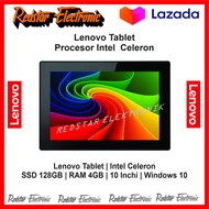Promo Sale! Tablet Untuk Pelajar Lenovo Intel Celeron 4GB/128GB SSD Windows 10 Pro Bergaransi