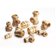 ANTON COPPER COMPRESSION TUBE FITTING & PIPE 15MM / 1/2"