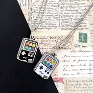 1212玩樂設計 金屬吊飾項鍊-復古遊戲機