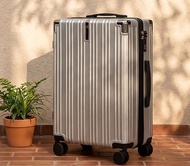 【100%全新】32吋拉桿 行李箱 行李喼 時尚銀色（大容量）[100% Brand New] Stylish Silver 32" Trolley Suitcase Baggage Luggage 