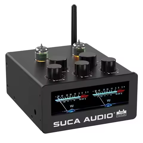 TUBE-T3 PLUS 300W*2 Bluetooth 5.1 HiFi Fever Digital Post-Stage Home Small Tube Power Amplifier
