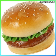 Hamburger Fake Figurine Food Model Prop Realistic Meat Fast Photo Simulation Buns Display Replic maw