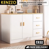 Free installation!🆕 KENZZO: Lisbon E1 Grade Multi-Purpose sideboard cabinet/storage cabinet/chest dr