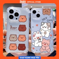 Samsung S9+/S21+/Note 8/S23 FE/S24 Ultra/S25/... CaseFlexible in the Shape of a Bear