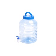 PET Drinking Water Tank With Tap 9 Liters Blue With Faucet 9 Liter