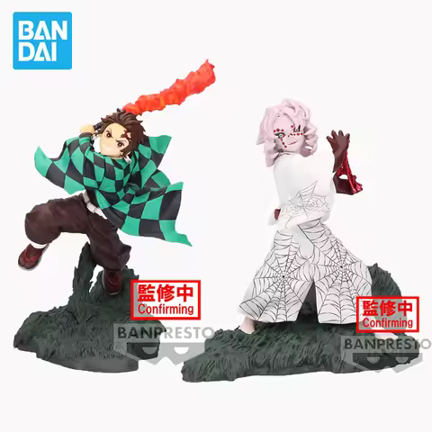 Banpresto Demon Slayer Anime Figurines Combination Battle Tanjiro Kamado Rui Action Figures Figurals