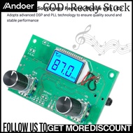 Andoer Digital FM Radio Wireless Receiver Module LCD Display with Backlight DSP PLL Module 76.0MHz-1