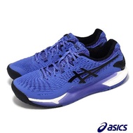 Asics 網球鞋 GEL-Resolution 9 男鞋 藍 黑 法網配色 緩衝 抓地 運動鞋 亞瑟士 1041A330401