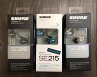 🍑隔音耳機 🌸SHURE SE215 舒爾有線隔音耳機  全新正貨