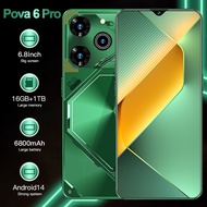 COD 2026 New Style Smartphone Pova6 Pro | Global Version | 4G/5G Network | Memory 16GB+1TB | 6.8'' H