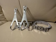 VP Components 死飛狗咀 fixed gear Fixie single speed Steel Toe clip set strap