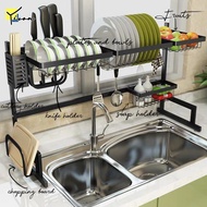 Stainless Steel Dish Drainer Kitchen Sink Rack Dish Rack Kitchen Basin Rack