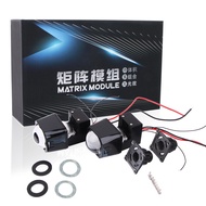 2PCS LED Headlight 1.5 Inch Bi-LED Mini Projector Lamp Car LED Headlight Motorcycle H4 H7 H1 9005 90