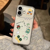 News Small Children's Toys For 16 iPhone 17 Air Matte silicone Phone Cases14/13/11Pro