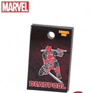 1PC Marvel Officially Licensed Deadpool Emblem Collector's Edition Deluxe Aluminium Lapel Pin Pewter