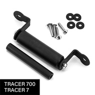 Motorcycle GPS Navigation Plate Bracket Windshield Stand Phone Mobile Phone Holder For YAMAHA Tracer