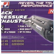 EXHAUST PIPE RACING EXHAUST UMA BACK PRESSURE TRU PRESSURE RACING YAMAHA LC135 LC 135 Y15 V1 V2 HOND