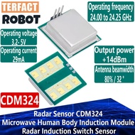 1~10PCS Radar Sensor CDM324 Microwave Human Body Induction Module 24G 24.125g Radar Induction Switch