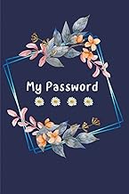 Password Book: For writing password Personal internet, alphabetical username/password, web address, 