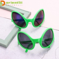ORIENTLII Green Alien Glasses Party Favors Halloween Christmas Alien Sunglasses