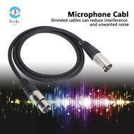 LUOLUVO Balanced Audio Cable, 1m/3.3ft 3Pin XLR Male to 3Pin XLR Female Microphone Cable, Profession