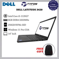 Dell Latitude 3420 i5-1135G7 8GB DDR4 RAM 256GB NVMe SSD Win 11 Pro Laptop (Refurbished)