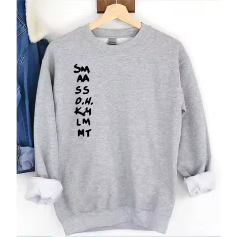 Teen Wolf Senior Scribe Initials Unisex Crewneck Sweatshirt Beacon Hills High School Shirt Unisex Cr