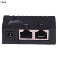 Qovn Passive PoE Injector For IP Camera VoIP netwrok AP 12V - 48V Hot Device