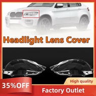 Car Headlight Cover Glass Head Light Lamp Xenon Lens Shell Cover for-BMW E71 X6 2008-2014