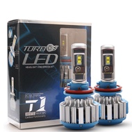 2PCS T1 Turbo LED 70W 7200LM 6000K H4 H1 H3 Car Headlight H7 LED H11 880/881/H27 9005 HB3 9006 HB4 9007 HB5 Light Bulb