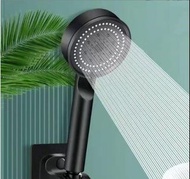 【全新】型格黑色淋浴花灑噴頭家用洗澡神器淋雨沐浴花灑頭