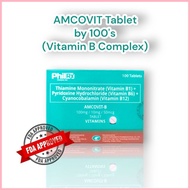 ◮ ◄ ◈ ♞AMCOVIT B Vitamin B-complex 100 tablets B1+B6+B12