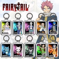 Acrylic Keychain Double Sided DIY, Transparent Keychain Anime [Fairy Tail] Part 2/2