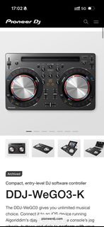 Pioneer DJ DDJ-WeGO3-K Controller
