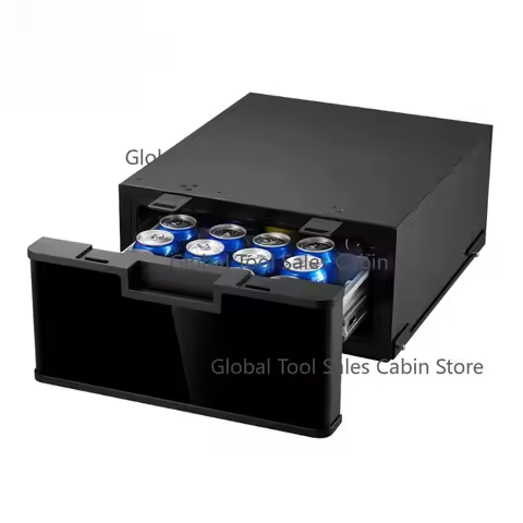 Drawer Car Truck Fridge Freezer Portable DC 12V 24V Compressor 23L Drawer Refrigerator for Truck