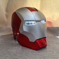 ในสต็อก Marvel Avengers Iron Man หมวกกันน็อกเด็กผู้ใหญ่รุ่นคอสเพลย์ 1:1 Light Led Ironman หน้ากาก Ac