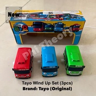 Tayo Wind Up Set/Swivel Kids Bus Toy (3pcs)