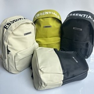 Fear Of God ESSENTIALS 皮質雙肩背包