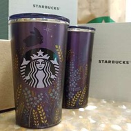 香港Starbucks星巴克2018月兔麥穗Mid-Autumn Bunny Series 12oz紫色不鏽鋼隨行杯