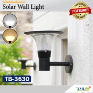 โคมไฟติดผนังโซล่าเซลล์ รุ่น TB-3630 (เปิดได้ 2 แสง)