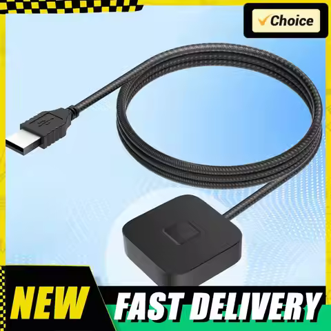 USB Fingerprint Reader with 5ft Cable Fingerprint Scanner Biometric Fingerprint Login Reader for Win