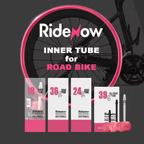 RideNow Ultralight Bike Inner Tube 700 700C 18 25 28 32 Road Bicycle TPU Tire 45/65/85mm Length Fren