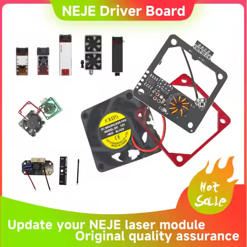 40X40MM 12V Dual LD Driver Board for NEJE A40640 A40630 F30130 N40630 N30820 A30130 E80 Laser Module