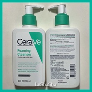 🔥ของแท้ 100% ฉลากไทย New lot ล็อตใหม่ล่าสุดๆๆๆ Exp 17/08/2026🔥 เซราวี CERAVE Foaming Cleanser โฟมล้า